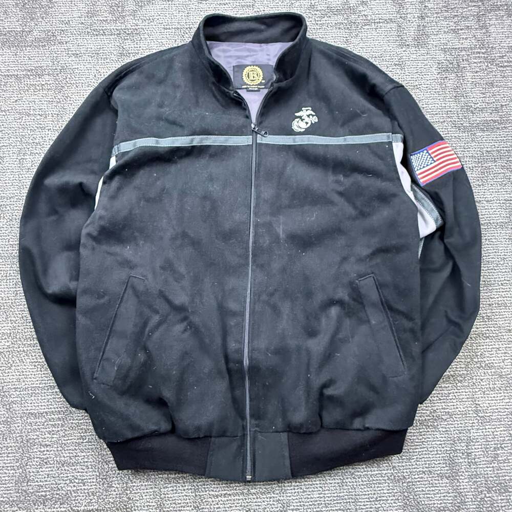 The Bradford Exchange USMC Semper Fidelis Marines Bomber Jacket